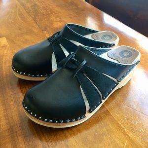 Troentorp wooden clogs - Black 37